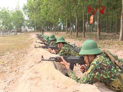 Tân binh tỉnh Bình Dương: Sau một tháng làm quen quân ngũ