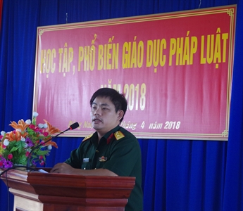 Trường bắn Quốc gia khu vực III: Tuyên truyền, phổ biến, giáo dục pháp luật