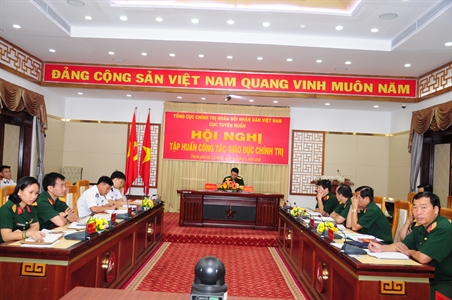 Cục Tuyên huấn tổ chức tập huấn công tác giáo dục chính trị năm 2018