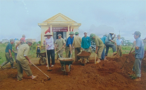 Hội Cựu chiến binh huyện Bảo Lâm (Lâm Đồng): Chung tay xây dựng nông thôn mới