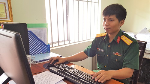 Nguyễn Ngọc Sáng – “Tấm gương sáng” của Phòng Cán bộ
