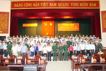 Khai giảng lớp bồi dưỡng kiến thức quốc phòng – an ninh đối tượng 2, khóa 92