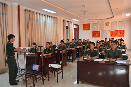 Đảng ủy quân sự tỉnh BR-VT: 70 đoàn viên ưu tú được bồi dưỡng nhận thức về Đảng