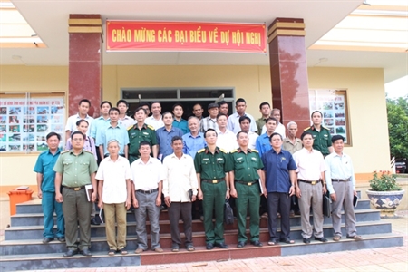 Đoàn Kinh tế - Quốc phòng 778: Giao ban Già làng, trưởng thôn, đội vùng dự án