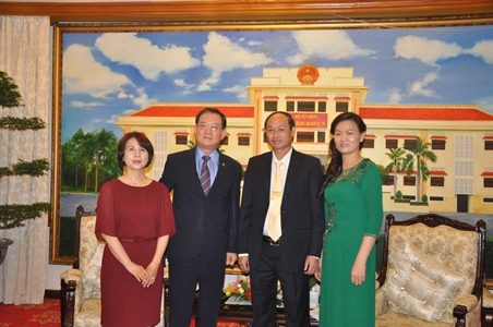 Bộ Tư lệnh Quân khu tiếp Bộ Quốc phòng Hàn Quốc