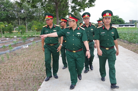 Tổng cục Hậu cần kiểm tra Sư đoàn 5