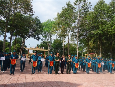 Ban CHQS  huyện Phú Giáo, tỉnh Bình Dương: Khai mạc hội thao quân sự-quốc phòng năm 2018