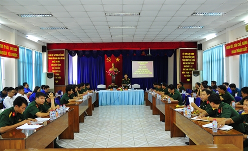 Cụm thi đua 3, LLVT Thành phố Hồ Chí Minh tọa đàm sĩ quan trẻ