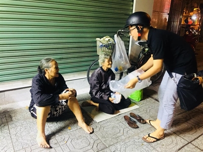 Hạnh phúc khi có thể sẻ chia