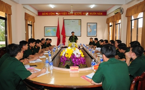 Kiểm tra công tác Đảng, công tác chính trị tại Lữ đoàn Phòng không 77