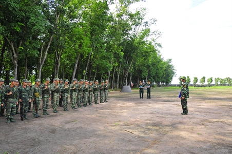 Bộ Tư lệnh TP.HCM khai mạc Hội thi cán bộ huấn luyện kỹ, chiến thuật giỏi năm 2018