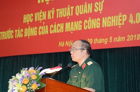 Ngành khoa học kỹ thuật quân sự Việt Nam không thể đứng ngoài cuộc Cách mạng công nghiệp 4.0