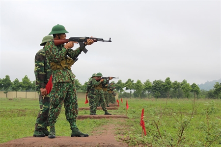 Kiểm tra công tác huấn luyện giai đoạn 1 tại Bộ chỉ huy quân sự tỉnh Tây Ninh