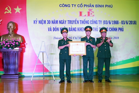 Công ty cổ phần Bình Phú kỷ niệm 30 năm ngày thành lập