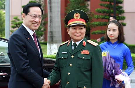 Bộ trưởng Quốc phòng Hàn Quốc thăm chính thức Việt Nam