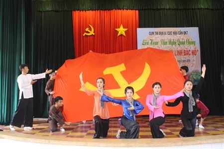 Cụm thi đua II/Cục Hậu cần: Liên hoan văn nghệ quần chúng “Vinh quang người lính Bác Hồ”