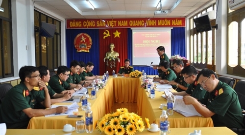 Cụm Thi đua 4, Cục Chính trị Quân khu sơ kết phong trào Thi đua Quyết thắng 6 tháng đầu năm 2018