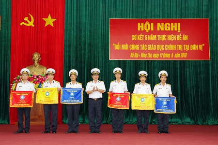 ​Vùng 2 Hải quân sơ kết 5 năm Đề án “Đổi mới công tác giáo dục chính trị tại đơn vị”