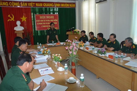 Tỉnh Tây Ninh: Cụm thi đua các đơn vị trực thuộc sơ kết 6 tháng đầu năm 2018