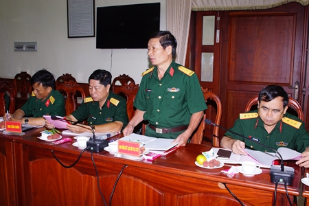 Khối Ban – Cục Chính trị Quân khu 7 sơ kết phong trào thi đua quyết thắng