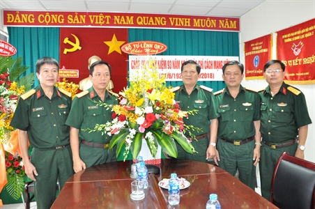 Bộ Tư lệnh Quân khu 7 chúc mừng 93 Ngày Báo chí Cách mạng Việt Nam (21/6/1925 – 21/6/2018)