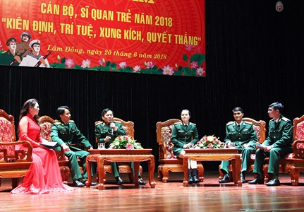 Tọa đàm cán bộ, sĩ quan trẻ Học viện Lục quân