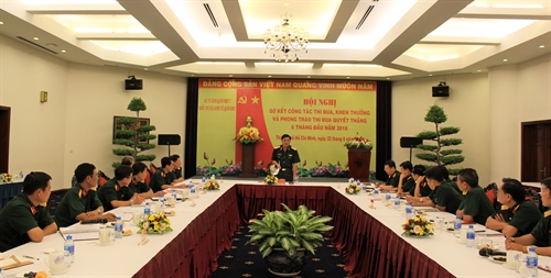 Khối thi đua kinh tế Quân khu 7 sơ kết phong trào thi đua quyết thắng