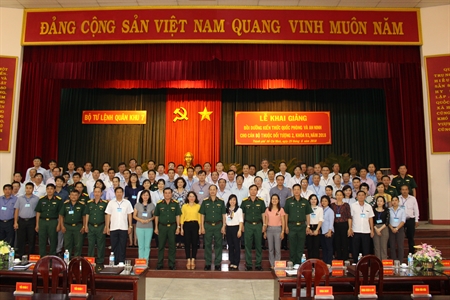 Quân  khu 7 khai giảng lớp bồi dưỡng kiến thức quốc phòng – an ninh đối tượng 2 năm 2018