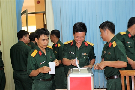 Đảng ủy Quân sự Đồng Nai: Lấy phiếu tín nhiệm đối với cán bộ thuộc diện Tỉnh ủy quản lý