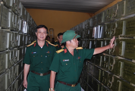 Ngành Kỹ thuật, Bộ Chỉ huy Quân sự tỉnh Bình Dương sơ kết phong trào Thi đua Quyết thắng 6 tháng đầu năm 2018