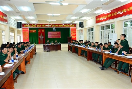 Bộ đội Biên phòng Thành phố Hồ Chí Minh tọa đàm cán bộ, sĩ quan trẻ