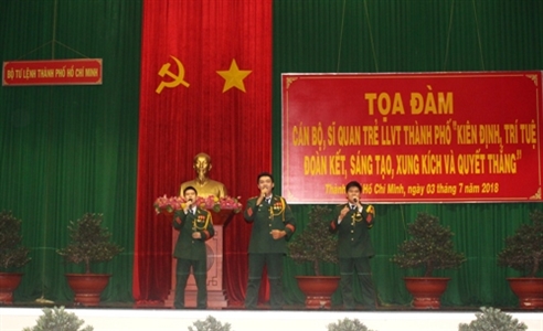 Sĩ quan trẻ Bộ Tư lệnh TP.Hồ Chí Minh: Năng động, trách nhiệm