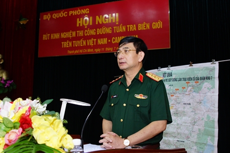 Bộ Quốc phòng rút kinh nghiệm thi công đường tuần tra biên giới