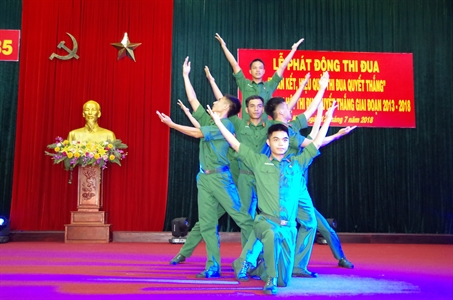 Sư đoàn 5 phát động thi đua cao điểm chào mừng Đại hội thi đua Quyết thắng giai đoạn 2013-2018