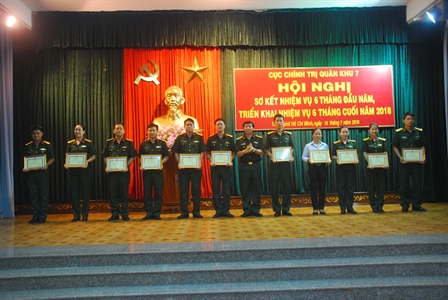 Cục Chính trị Quân khu triển khai nhiệm vụ 6 tháng cuối năm 2018