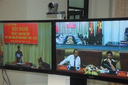 Bộ Quốc phòng tổng kết 15 năm thực hiện Pháp lệnh Động viên công nghiệp