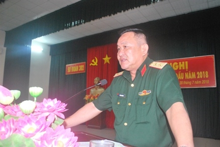 Sư đoàn 302 không ngừng nâng cao chất lượng huấn luyện trong 6 tháng đầu năm 2018