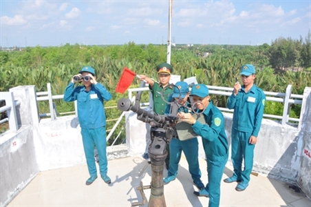 LLVT huyện Nhà Bè sơ kết 5 năm Nghị quyết 765 của Quân ủy Trung ương