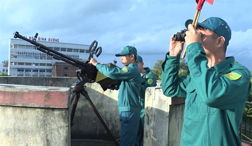 Bộ CHQS tỉnh Bình Dương hội nghị quân chính 6 tháng đầu năm 2018