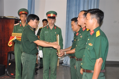 Lữ đoàn 77 sơ kết 5 năm thực hiện Nghị quyết 765-NQ/QUTW