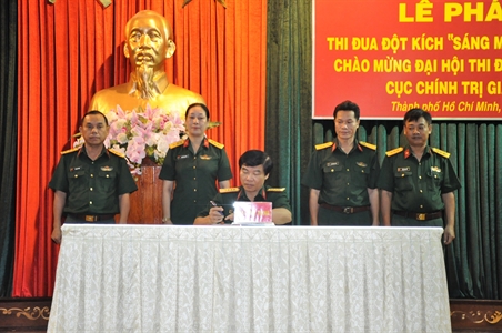 Cục Chính trị Quân khu 7 phát động thi đua đột kích “Sáng mãi phẩm chất Bộ đội Cụ Hồ”