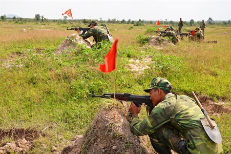 Tỉnh Bình Phước: Hội thao phòng không ba thứ quân năm 2018