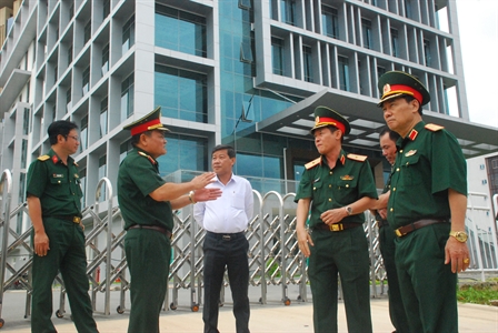 Bộ Tổng Tham mưu khảo sát khu vực diễn tập Khu vực phòng thủ (KVPT) tỉnh Bình Dương