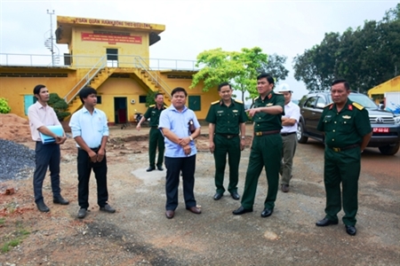 Bộ Tư lệnh kiểm tra công tác hậu cần Trường bắn Quốc gia khu vực 3