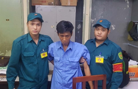 Dân quân phường 1, quận Bình Thạnh, Thành phố Hồ Chí Minh bắt cướp