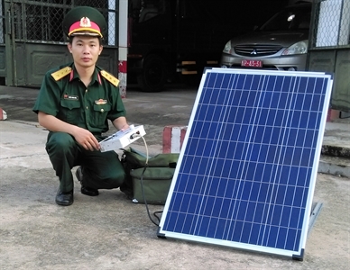Thượng úy Nguyễn Thành Đồng: Những sáng kiến từ tâm huyết và niềm đam mê