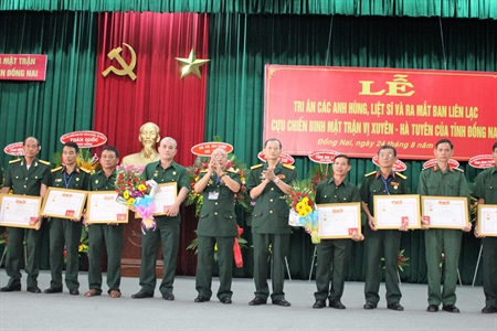 Ra mắt Ban liên lạc Cựu chiến binh Vị Xuyên - Hà Tuyên tỉnh Đồng Nai