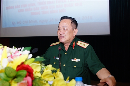 Quân khu 7 tăng cường thông tin tuyên truyền giáo dục quốc phòng và an ninh đến với Nhân dân