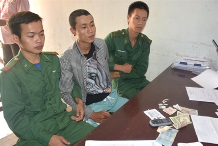 Đồn Biên phòng Phước Tỉnh bắt đối tượng tàng trữ trái phép chất ma túy