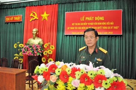 Cục Kỹ thuật sơ kết 5 năm thực hiện Đề án “Đổi mới công tác giáo dục chính trị tại đơn vị trong giai đoạn mới” 2013 - 2018